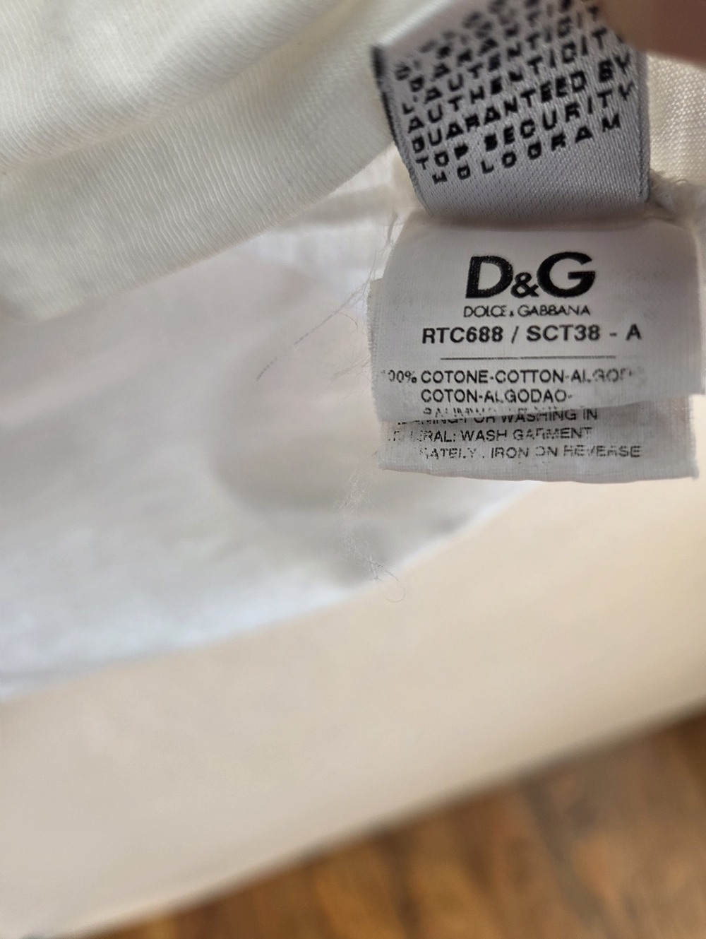 Dolce & Gabbana D&G Heart Graphic Tank Top White Italy Y2K Womens M L 52IT - Picture 7 of 10